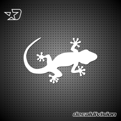Gecko Silhouette Sticker